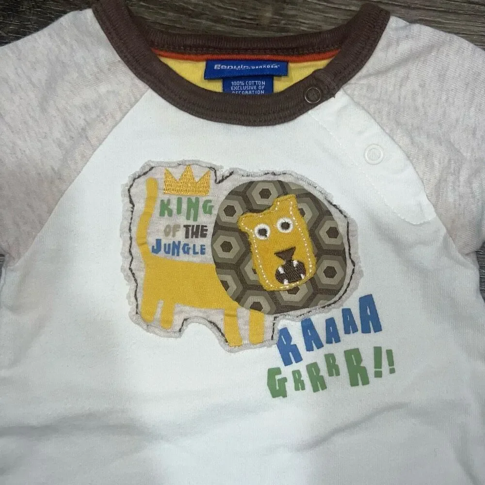 🏈 Genuine Baby from OshKosh Lion Onesie